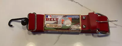 Franklin Baseball / Softball Adjustable Elastic Belt 22”-42”. Red. 1.25” W NEW!! • $4.49