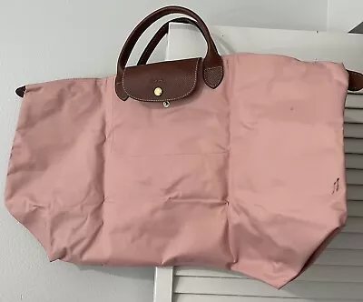 LONGCHAMP Large Le Pliage Tote Bag - Dusty Rose Read • $79.99