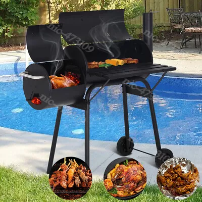 BBQ Grill Charcoal Barbecue Pit Patio Backyard Meat Cooker Smoker Outdoor 43INCH • $179.99