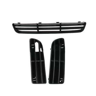 $33.49 • Buy 3pcs/Kit Car Front Bumper Lower Vent Grille Fit For VW Bora Jetta MK4 1999-2005