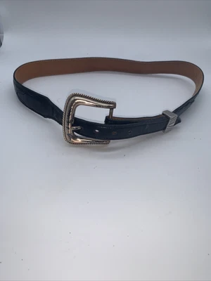 $23.99 • Buy Men's Black Tony Lama Western Belt Size 32
