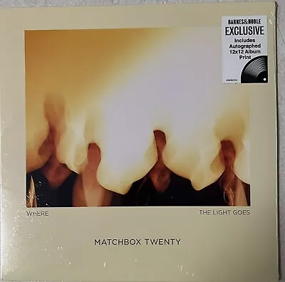 Matchbox Twenty Where The Light Goes Lp With Autographed 12x12 Print • $29.99