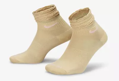 $12.99 • Buy NWT Nike Everyday Training Ankle Socks Lightweight Women's SZ 6-10M FRILL DH5485