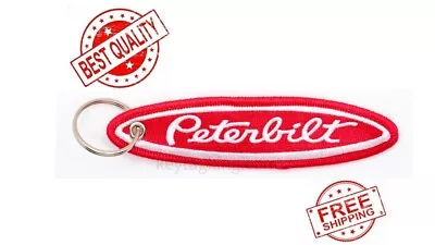 Peterbilt Trucks Keychain Tag Double Sided • $8.95