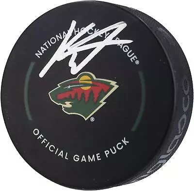 Kirill Kaprizov Minnesota Wild Autographed Official Game Puck • $87.99