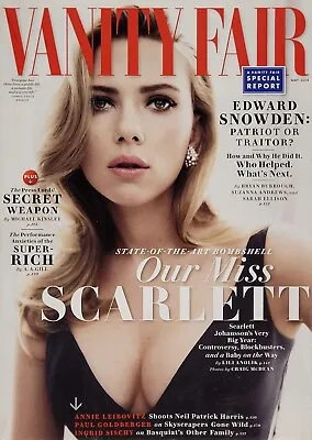 SCARLETT JOHANSSON 2014 VANITY FAIR Magazine ANNIE LEIBOVITZ NEIL PATRICK HARRIS • $7.20