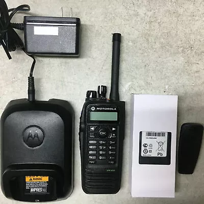 Motorola XPR6550 UHF 403-470mhz Radio Connect Plus AAH55QDH9LA1AN Latest Firmwre • $350