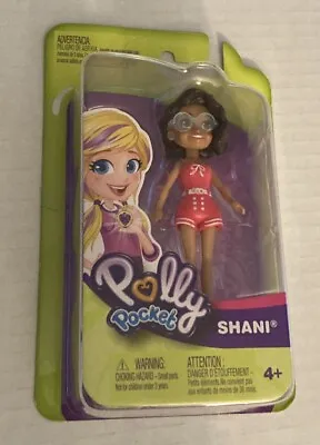 Polly Pocket Shani 3.5  Doll Kids Girls Toy Mini Figurine Red Outfit W Glasses • $15.17