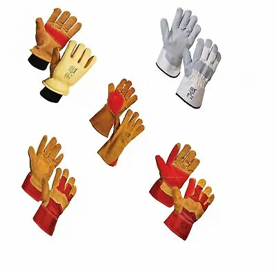 SuperTouch TekHide Rigger Gloves Canadian Premium Heavy Duty Leather Gloves • £15.95