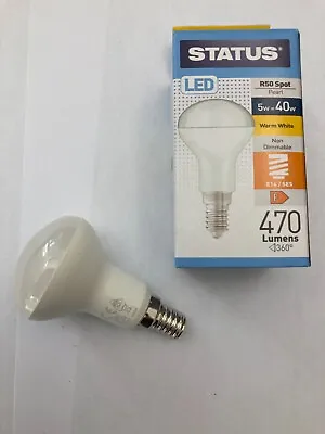 3 X R50 5w = 40w LED Spotlight / Downlight Bulbs = E14 SES Small Screw Lamps • £9.95