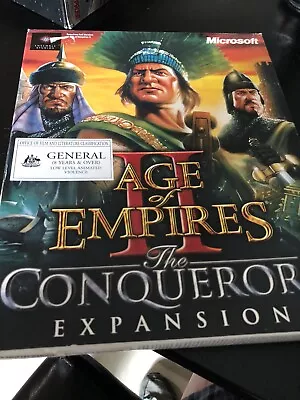 Age Of Empires II 2: The Age Of Kings Conquerors Expansion - Free Postage • $20