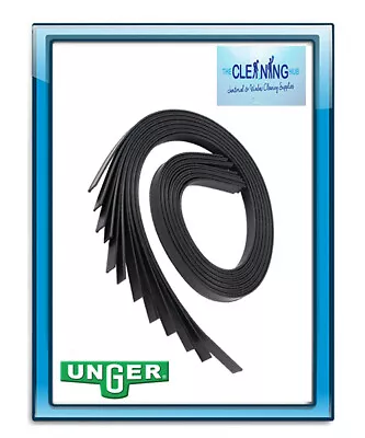 £11.99 • Buy Unger Pro Window Cleaning Squeegee Replacement Rubber Soft 3 Pack