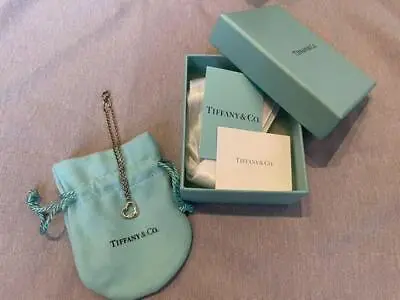 Tiffany & Co. Heart Bracelet Elsa Peretti Open Heart Bracelet Silver 11mm 7.5  • $147