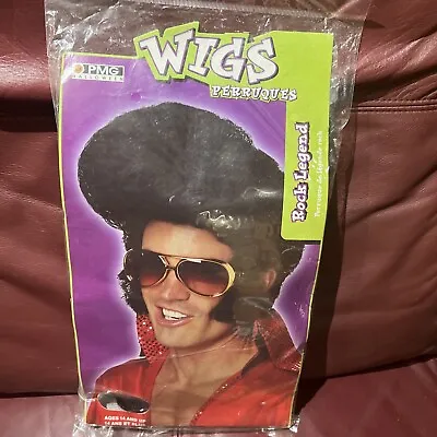 Vintage Wigs Perruques Rock Legend Elvis Unopened Unused  • $19.99