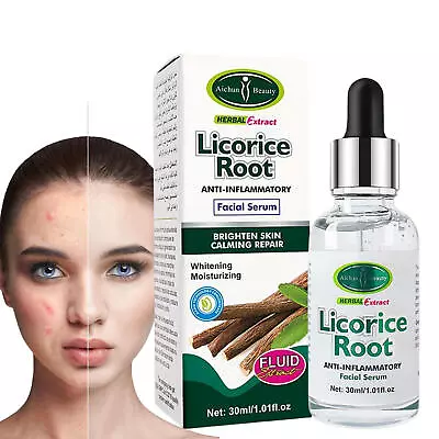 £8.03 • Buy 30ml Natural Licorice Root Essence Nourish Replenish Moisture For Thirsty Skin
