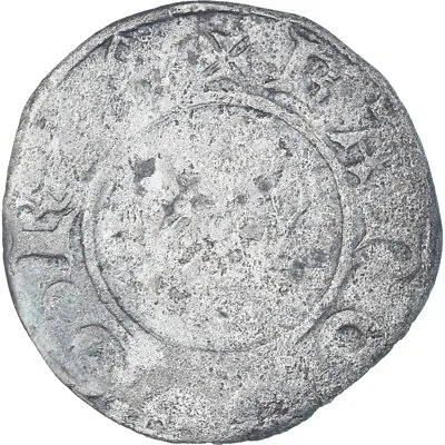 [#1174861] Coin France Charles VI Denier Tournois 1380-1422 2nd Emission V • $76.48