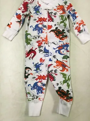 Hanna Andersson  100%  Cotton  Monster  Union Suit Pajamas  60  6  9   Ms    • $13.50