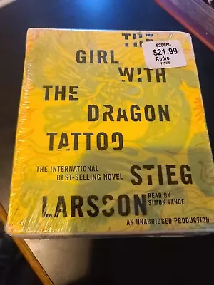 The Girl With The Dragon Tattoo  Millennium Series Larsson Stieg Audio 13 Discs • $4.99