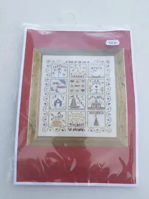 Months Of The Year Calendar Historical Sampler Company - Cross Stitch Kit • £19.99