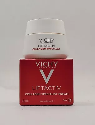 Vichy Liftactiv Collagen Specialist Cream 15 Ml New In Box • $10.84