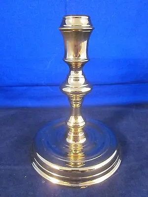 VIRGINIA METALCRAFTERS Brass Candlestick COLONIAL WILLIAMSBURG CW16-20 RALEIGH • $29.95
