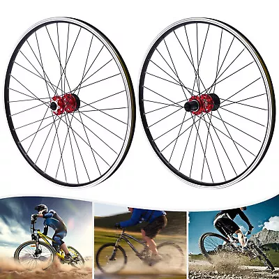 29  MTB Bike Disc Front Rear Wheel Set 7/8/9/10/11/12 Speed Hub Aluminum Alloy • $95