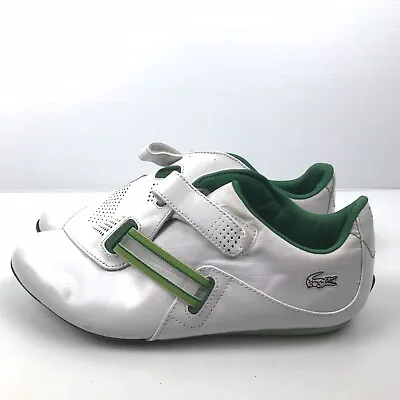 Lacoste Racket Gold White & Green Womens Shoes Size 5UK 7US • $52.43