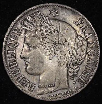 1851 A France Silver 5 Francs • $54.99