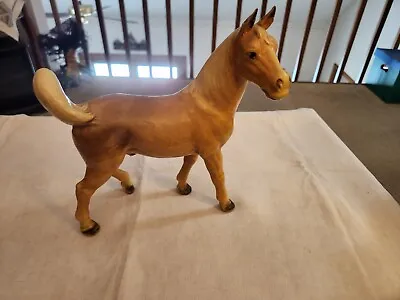 Vintage Mortens Studio Horse Palomino Figurine; Copyright Tag Attached • $48.99