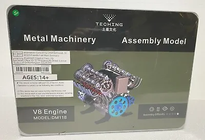 Teching V8 Engine Metal Model Kit DM118 NIB • $849.88