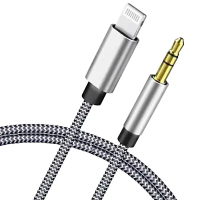 3.5mm Jack AUX Adapter Cable Cord To Car Audio For IPhone 7 8 X XS 11 12 13 PRO • £3.19