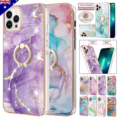 $10.79 • Buy For IPhone 14 Plus 13 12 11 Pro Max SE3 8 7 Pattern Case Shockproof Ring Cover