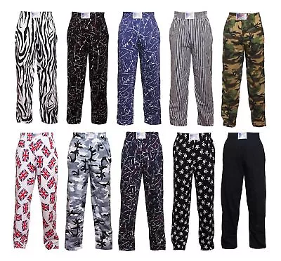 Gym Baggies Jog Bottom Pants Ideal Leisurewear Sizes Up To 6xl Plain And Prints • £15.25