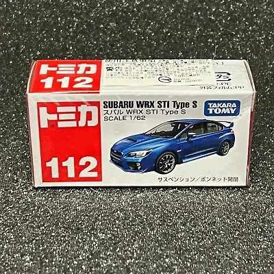 Tomica 112 Subaru WRX STI Type S 1/62  • $21.99
