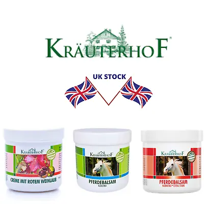 ASAM Krauterhof Massage GEL Cooling / Warming Effect Different Various UK Stock • £7.99