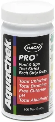 Aquachek Pro 5-Way Test Strips (100) Ct Pool Spa Hot Tub 511710 By Hach • $15.49