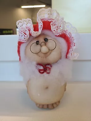 Mrs Santa Claus- VTG Kitschy Hand Made Nylon Stocking/pantyhose Dolls • $8