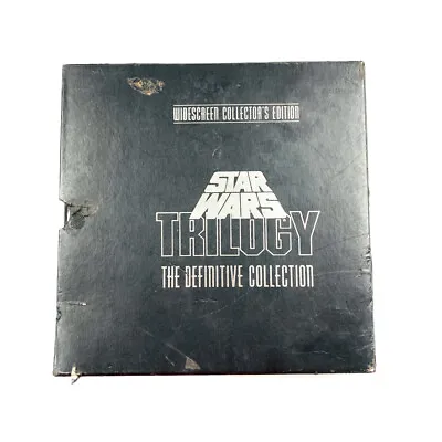 Star Wars Trilogy Definitive Collection Laserdisc Collector Edition 0693-84 • $79.98