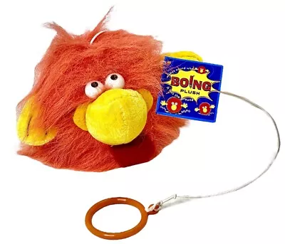 1980s NWT Vintage Boing! Fuzzy Rooster Stuffed Animal YoYo Plush-Noise WORKS HTF • $35.99