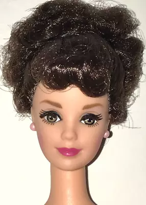 Nude Barbie Eliza Doolittle My Fair Lady Brunette Mackie Face Lashes Doll 4 OOAK • $16.99