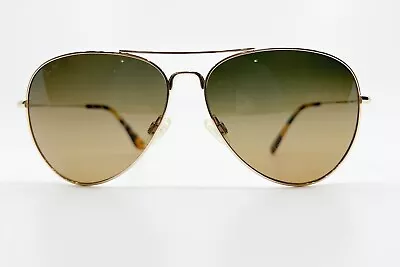 Maui Jim Japan Mavericks MJ-264-16 Gold Metal Sunglasses 61-14-137 8548 • $79.99