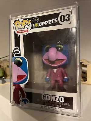 Funko Pop Muppets Original Gonzo 03 Boxed Rare Figure  • £34.99