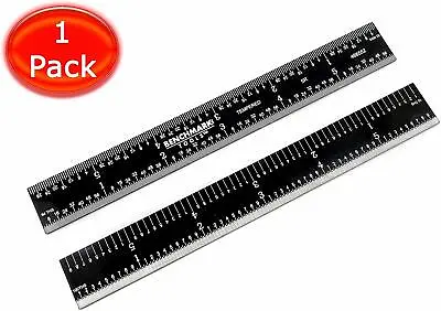 Benchmark Tools 6  5R Rigid Machinist Ruler Grad Black Chrome Stainless Steel • $8.99