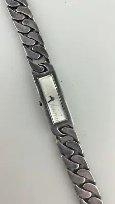 Watch Moschino Women's Quartz Rectangular Bracelet Used Steel Working • $43.56