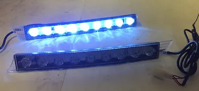 Universal 9 Led 6K White Drl Daytime Running Light Jdm Euro Luxury New Style • $10.99