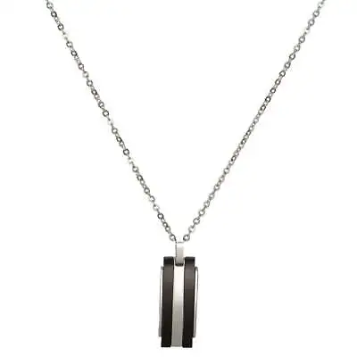 Unique & Co Stainless Steel Dog Tag Mens Necklace AN-108 • £39