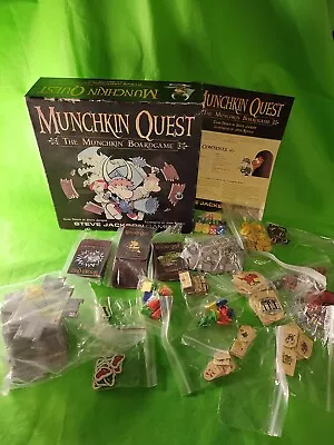 Munchkin Quest The Munchkin Boardgame By Steve Jackson Games  • $40