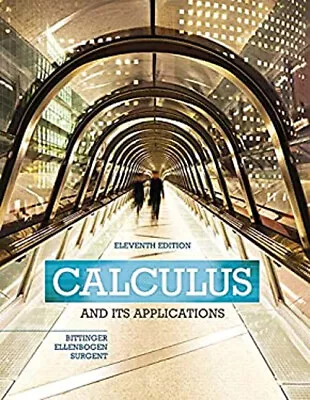 Calculus And Its Applications Plus MyMathLab With Pearson EText - • $14.96