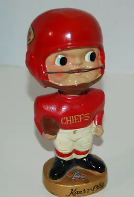 Vintage 1965 AFL Earpad Bobblehead Kansas City Chiefs AS-IS Sports Specialties • $1499