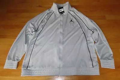 Nike Air MICHAEL JORDAN No 23 CHICAGO BULLS Zippered (2XL) Warm-Up Jacket W Tags • $90